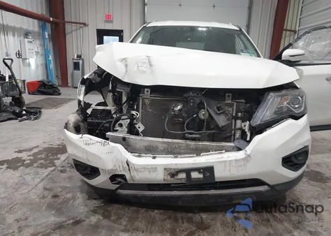 2017 Nissan Pathfinder S from USA, damaged, VIN 5N1DR2MM2HC907497